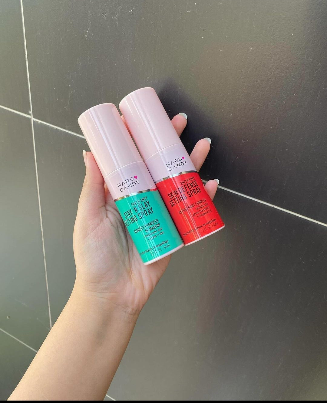 Hardcandy setting spray