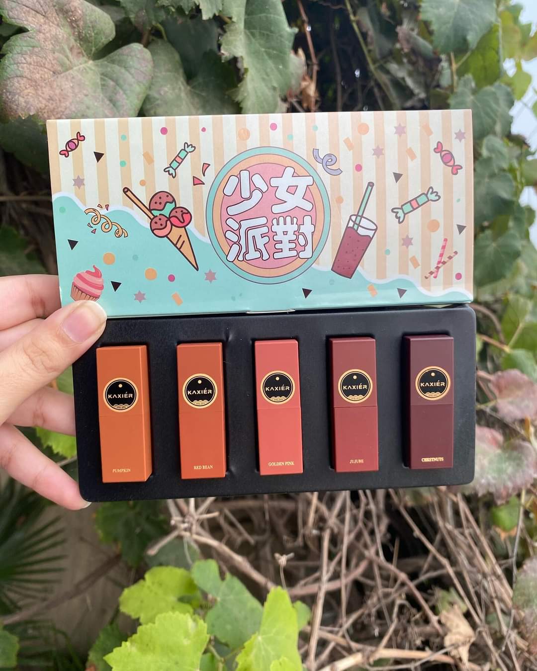 Set of 5 Korean Bullet Lipsticks