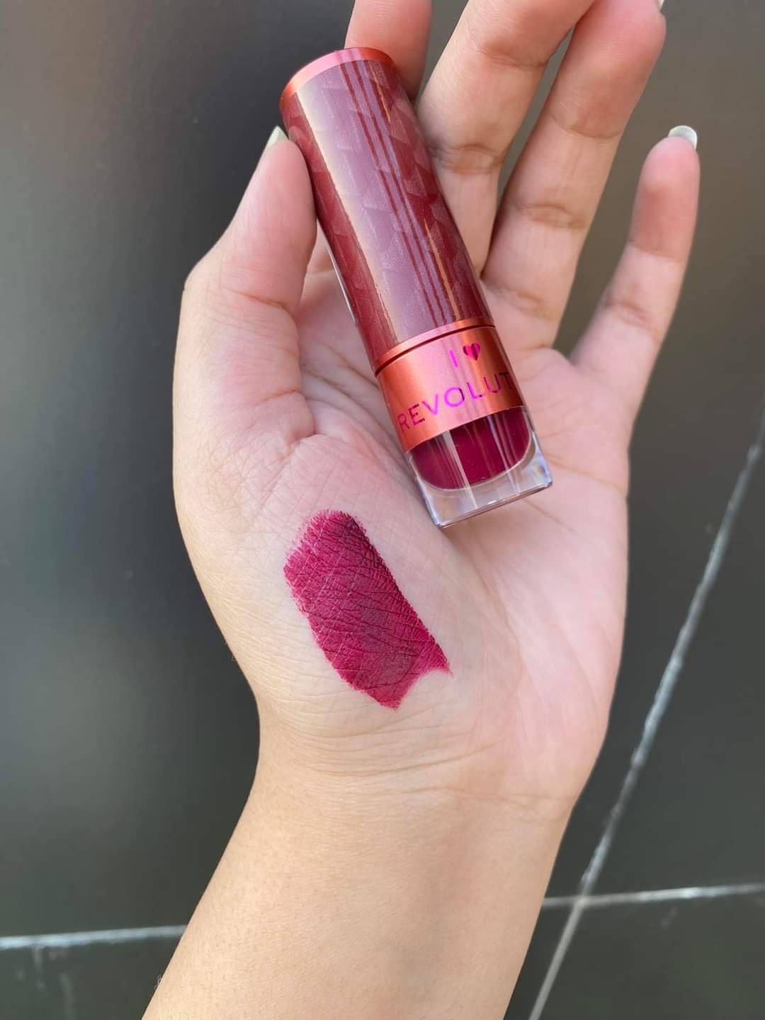 Revolution dragon dare lipstick shade prophecy