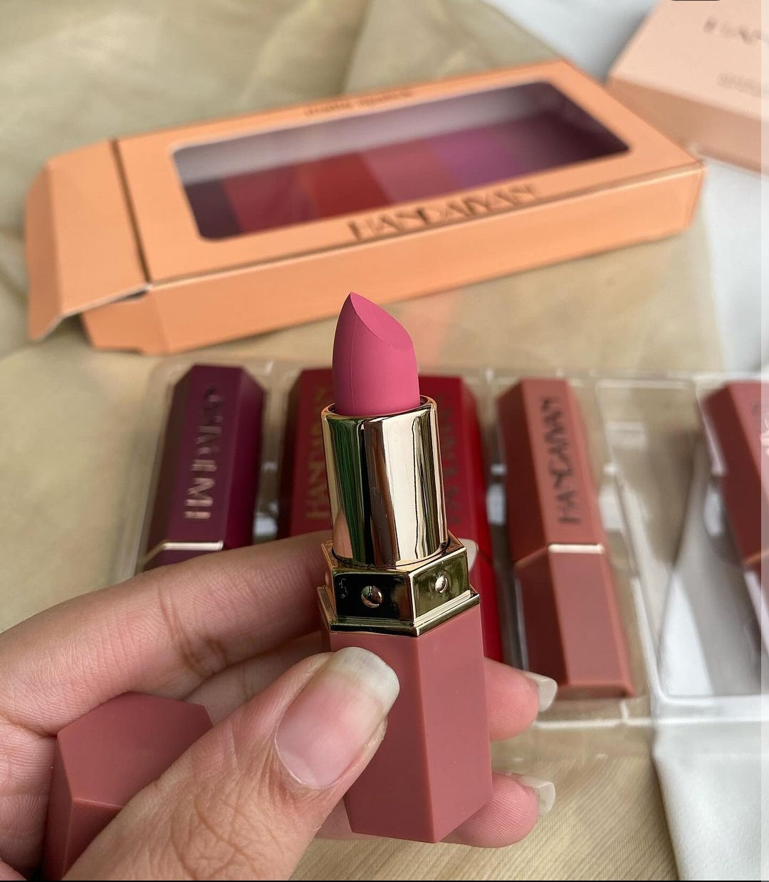 Handaiyan matte bullet lipstick set