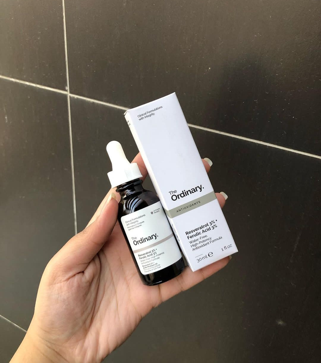 Ordinary resveratrol + ferulic acid