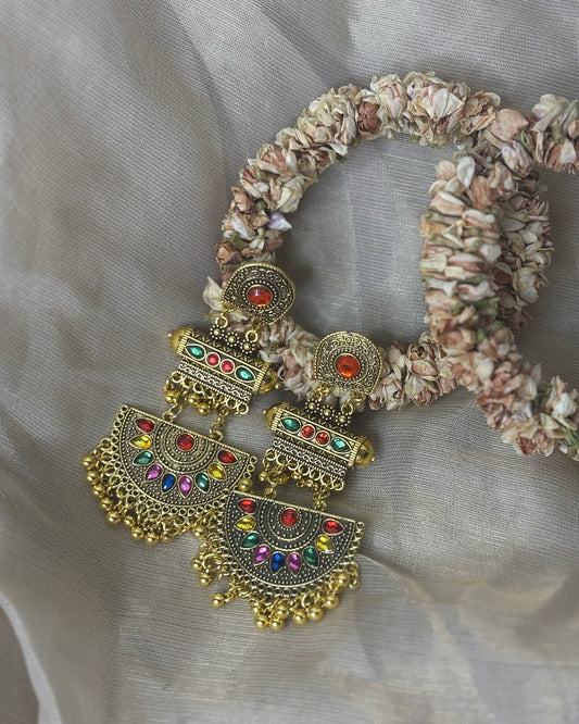 Bohemian Jhumka Dangling