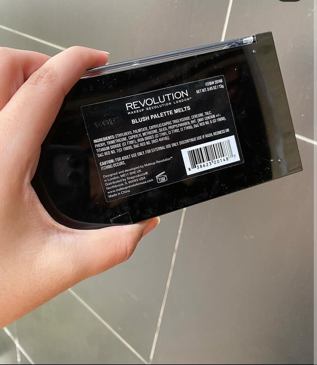 Makeup Revolution Cream Blush Palette Bling and Glow